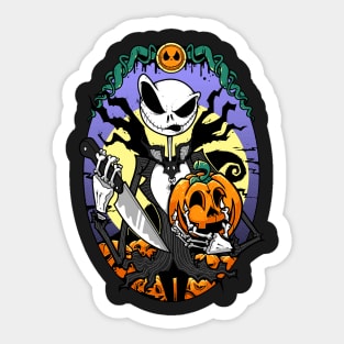 The Pumpkin king Sticker